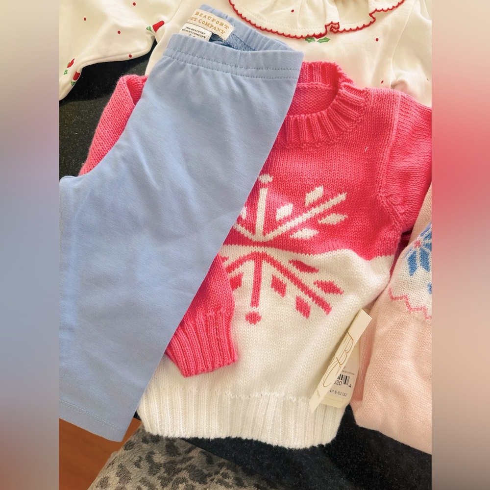 NWOT TBBC sweater and pima leggings
